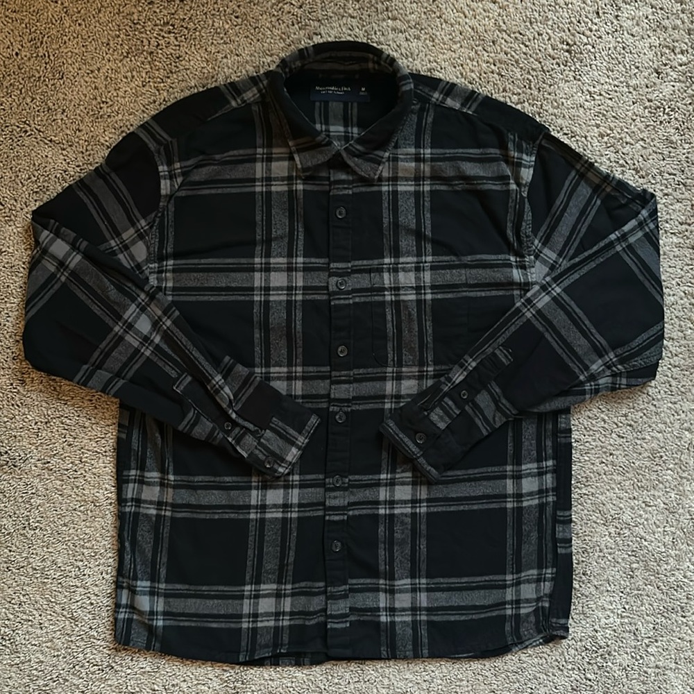 Abercrombie 90s Relaxed Flannel